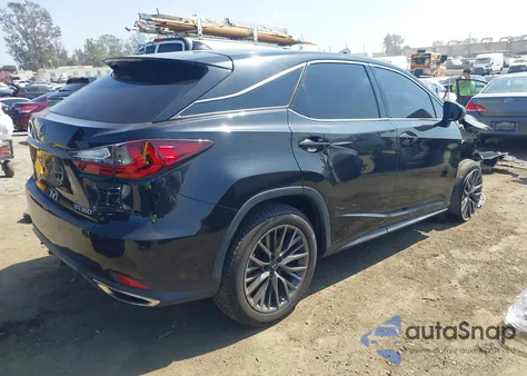 2020 Lexus Rx 350 F Sport из США, поврежденный, VIN 2T2SZMDA7LC218516